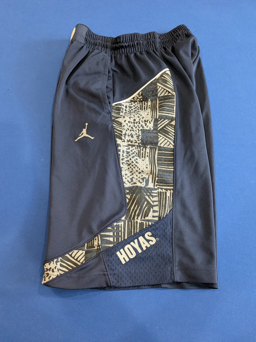 Small (Below Knees) Jordan Nike Georgetown Hoyas basketball Shorts Gtown